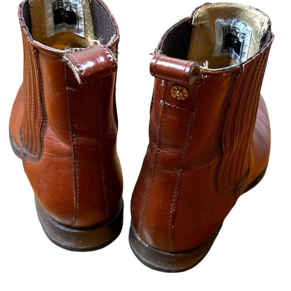 FRYE Women's Brown Leather Chelsea Boots- Size 8.5 - Picture 7 of 12